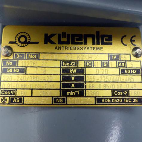 3-Phasen-Motor KTEN 63 K2 H Neu