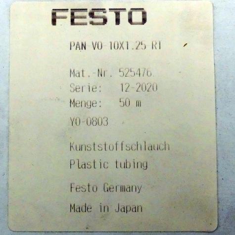 plastic hose PAN-V0-10X1,25-RT  