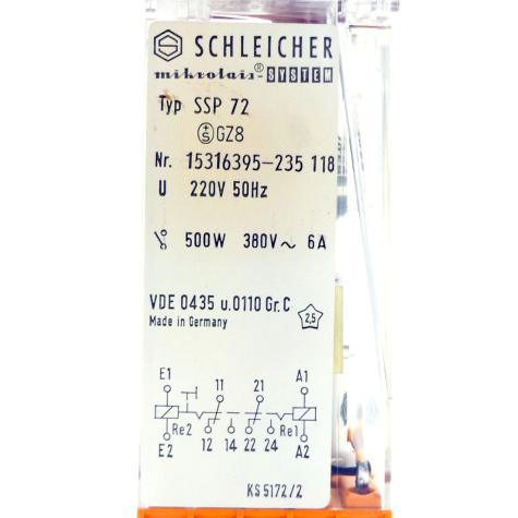 Time relay SSP 72 New FS