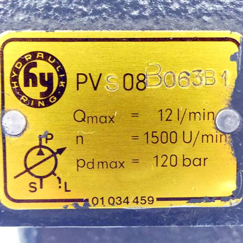 Hydraulikpumpe PVS08B063B1 Gebraucht