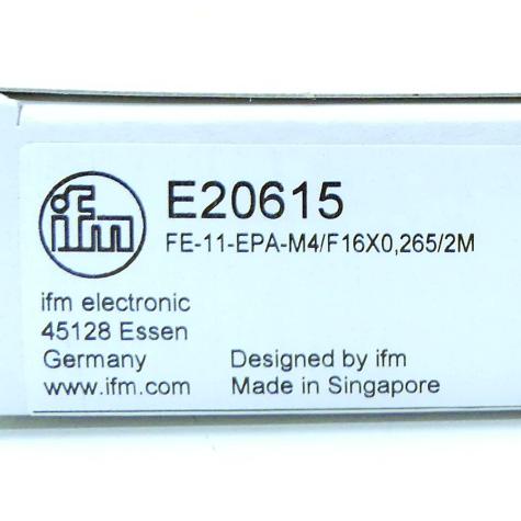 Fibre optic through-beam sensor FE-11-EPA-M4/F16X0,265/2M New FS