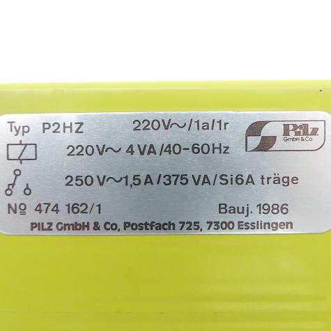 Sicherheitsrelais P2HZ Gebraucht