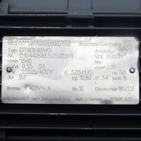 Drehstrommotor DT80K4BMG Gebraucht