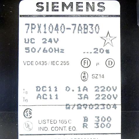 Timerelay 7PX1040-7AB30 New FS