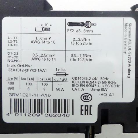 Sirius Circuit breaker  New FS
