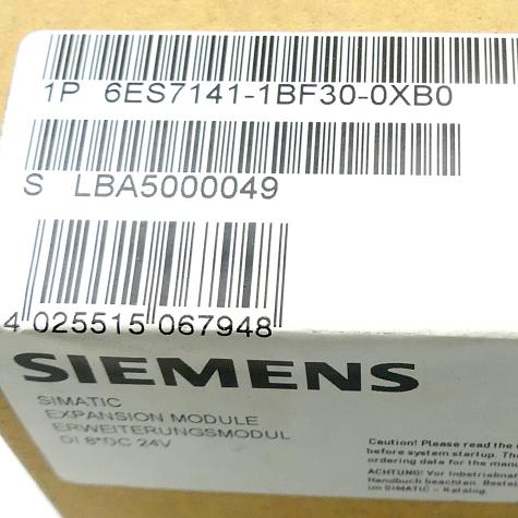 Simatic S7 Expansion module 6ES7141-1BF30-0XB0 Used