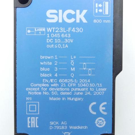 Lichtschranken WT23L-F430 Neu OVP