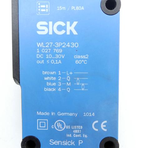 Photoelectric barrier WL27-3P2430 Used