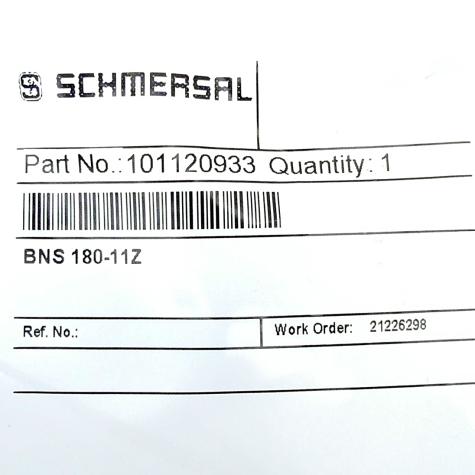 Sicherheitssensor BNS 180-11Z Neu OVP