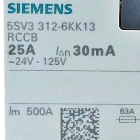 FI - Circuit breaker 5SV3 312-6KK13 Used
