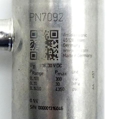 Drucksensor mit Display PN-100-SER14-QFRKG/US/ /V 