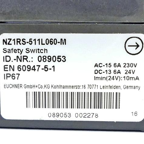 Sicherheitsschalter NZ1RS-511L060-M Neu OVP