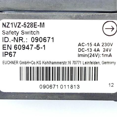 Safety switch NZ1VZ-528E-M Refurbished