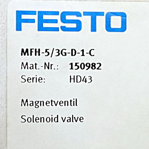 Magnetventil 150982 Gebraucht