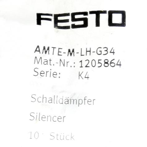 10x Schalldämpfer 1205864 Neu OVP