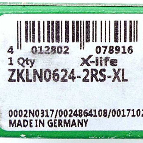 Axial-Schrägkugellager ZKLN0624-2RS-XL Neu OVP