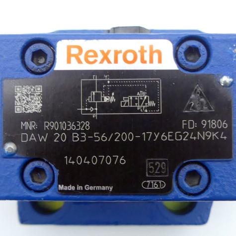 Druckbegrenzungsventil DAW20B3-56/200-17Y6EG24N9K4 Neu