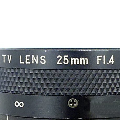 TV Objective lens F1.4 / 25 mm  Used
