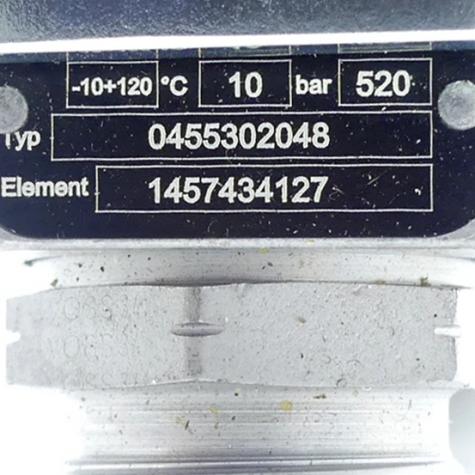 Oil filter with control element  New