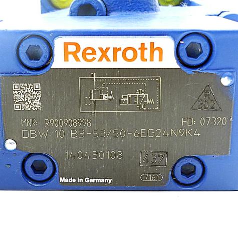Überdruckventil DBW10B3-53/50-6EG24N9K4 Neu