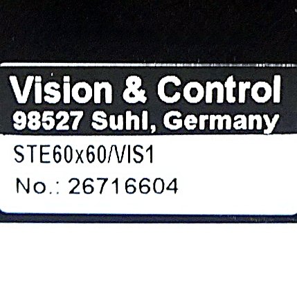 Beam splitter unit STE60x60/VIS1 New FS