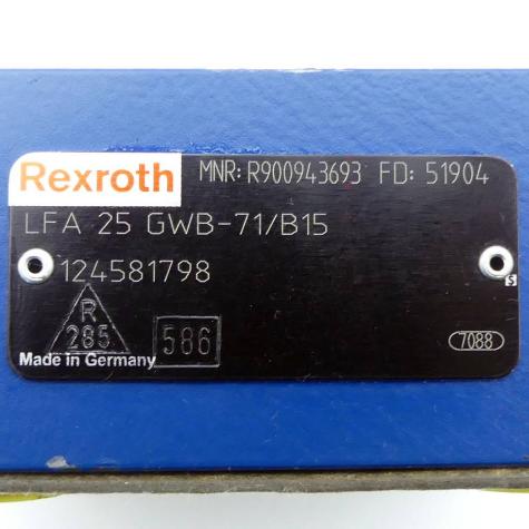 Control Cover LFA 25 GWB-71/B15 LFA 25 GWB-71/B15  New