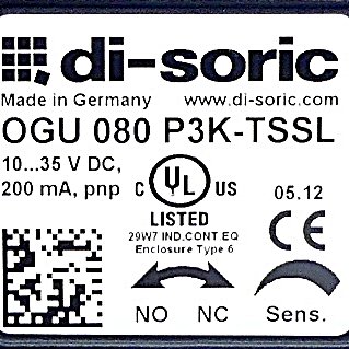 Fork light barriers OGU 080 P3K-TSSL Used