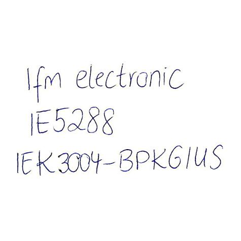 Inductive sensor IE5288 Used