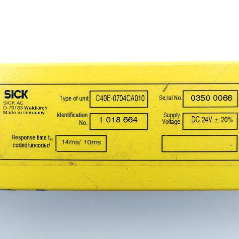 Sicherheitsvorhang Empfänger C40E-0704CA010 Neuwertig