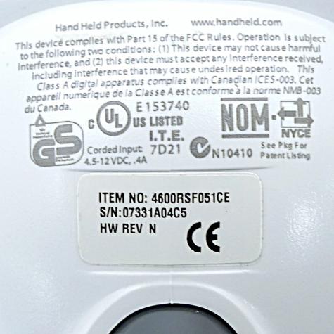 Barcode Scanner  Neu