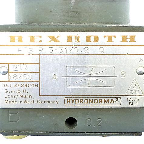 Pressure reduction valve  Used