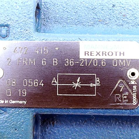 2-Way-flow control valve  Used