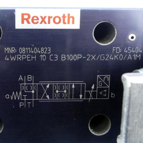4/4 Control directional valve 4WRPEH 10 C3 B100P-2X/G24K0/A1M New