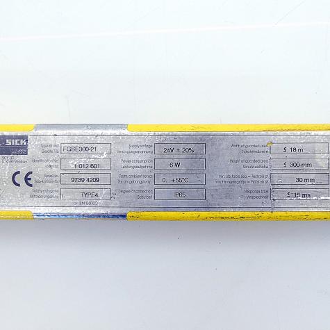 Security curtain receiver FGSE300-21 FGSS300-21 Used