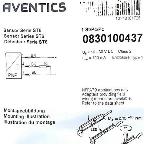 Cylinder Switch 484 