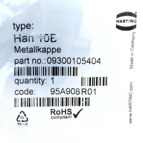 Metallklappe Han 10B Neu OVP