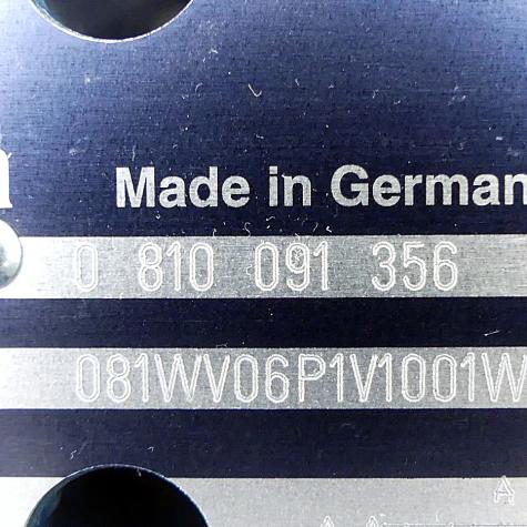 Directional control valve 081WV06P1V1001WS024/00SD0 Used