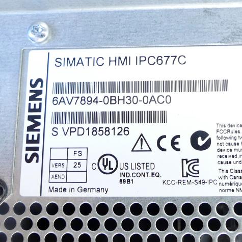 SIMATIC HML IPC677C  Gebraucht