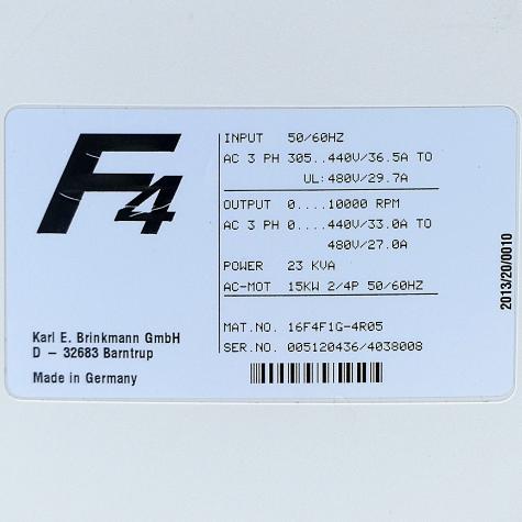 Frequenzumformer F4 Gebraucht