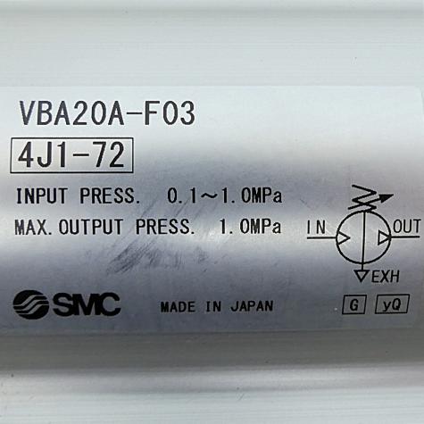 Druckverstärker VBA20A-F03 Neu