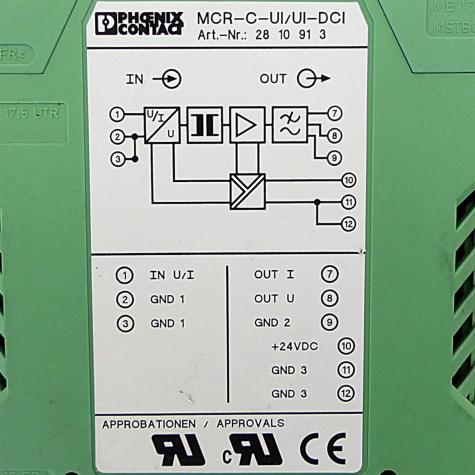 Trennverstärker MCR-C-UI/UI-DCI Gebraucht