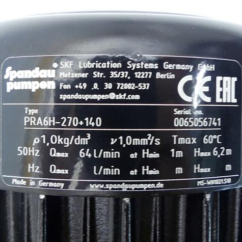 Tauch pumpe PRA6H-270+140 Neu