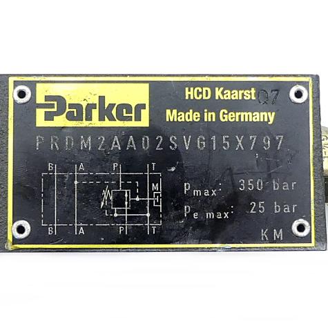 Pressure reduction valve  Used
