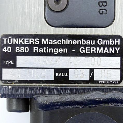 Stiftzieheinheit 40 x 40  Gebraucht