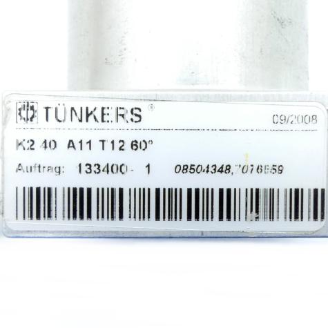 Pneumatic Clamp 60°  New