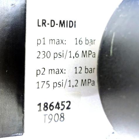 Pressure control valve LR-D-MIDI  