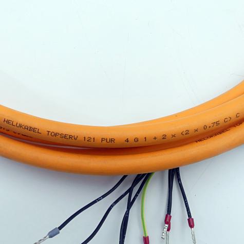 Servo drive cables 6m  Used