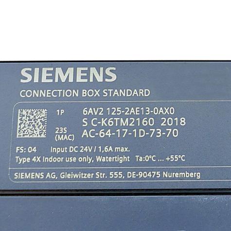 SIMATIC HMI connection box Standard for Mobile Panels  