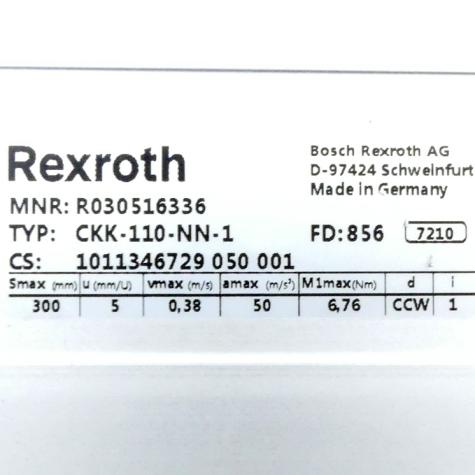 Linearmodul CKK-110-NN-1 Gebraucht