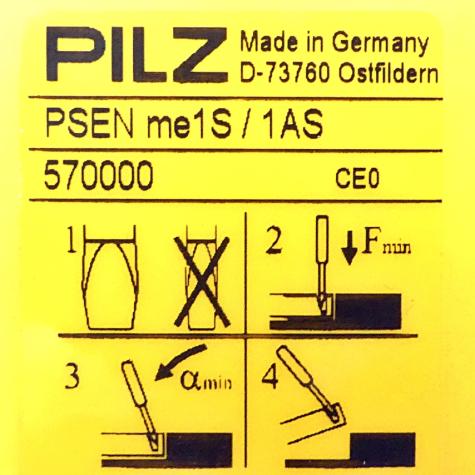Magnetic locking switch PSEN me1S / 1AS Used